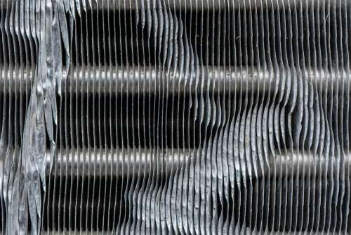 Metal Air Conditioner Grill Photo