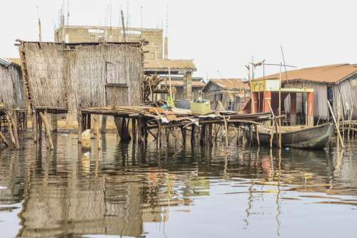 boat, river, pier, house, travel, wooden, sea, building, old, lake