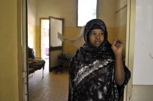 people, woman, dormitory, hijab, veil, facial expression, look, hospital