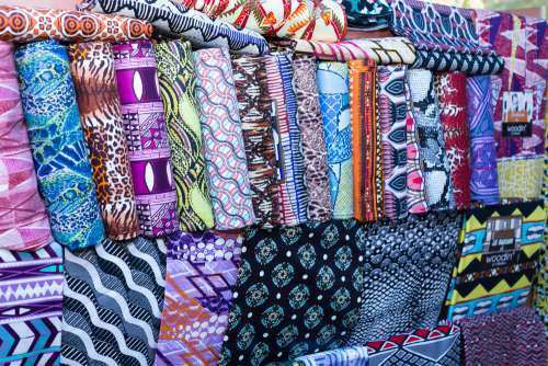loincloth, market, shop, trade, fashion, fabrics, sale, traditional fabric, tchigan, wax, exhibition, market, pattern, chic