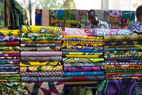 loincloth, fabrics, sale, traditional, tchigan, wax, trade, exhibition, market, patterns, magnificent, chic, fashion, customer, African prints, colors, shop