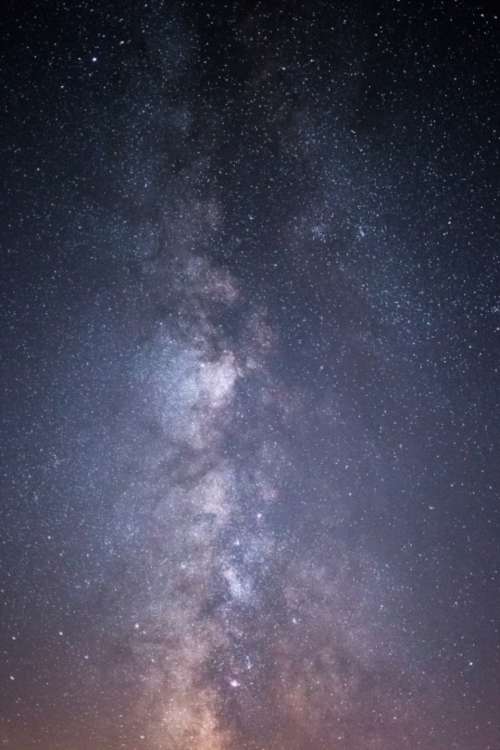 night sky galaxy space nature