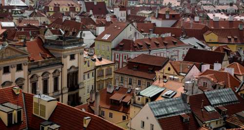 Rooftops In Prague