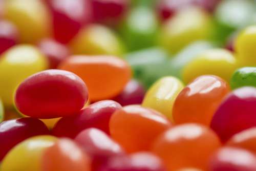 Jelly Beans Background Free Photo