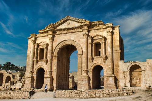 Ruins Or Jerash Museum In Jordan Photo