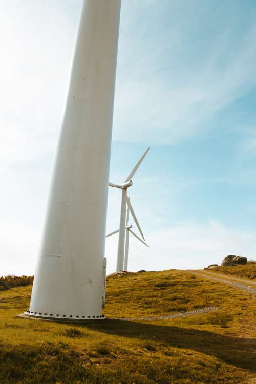 Wind Turbine's Used To Create Energy Photo