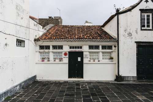 Social Club Building In Portugal Photo
