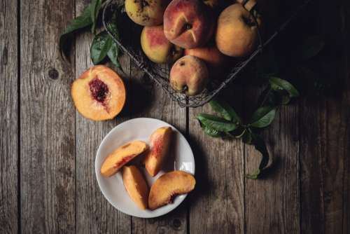 Peaches Fresh Free Photo