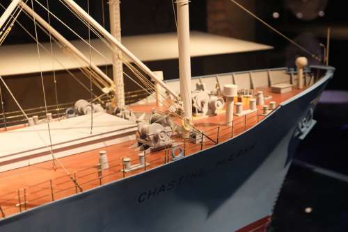 Detailed Model Ship