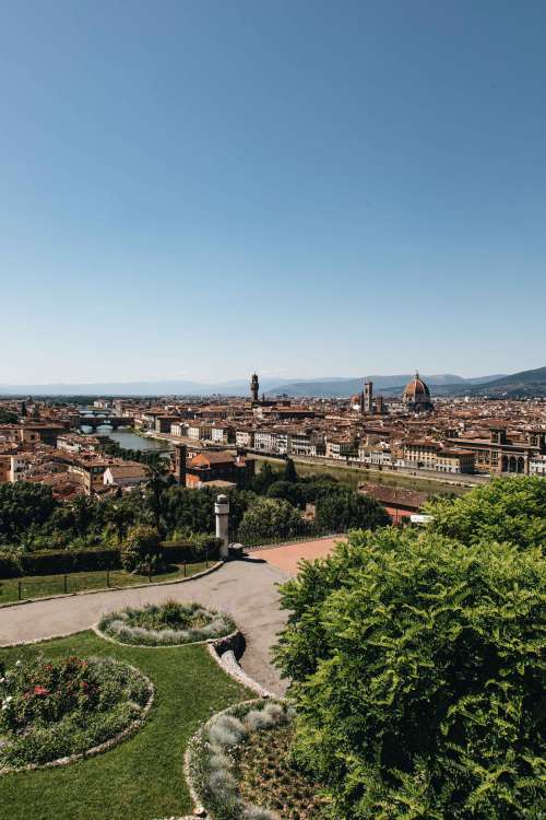 Florence City And Guarden Photo