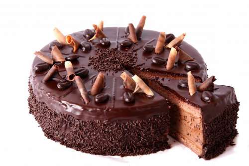 dessert chocolate cake