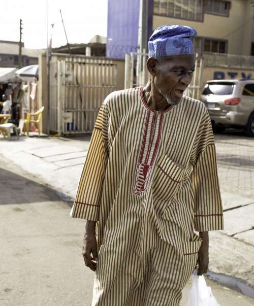 Old Man in Nigeria