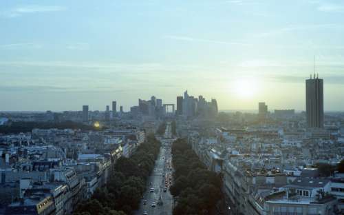 Paris Cityscape Free Photo