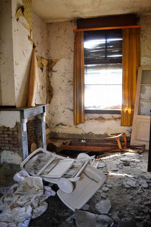 Abandoned Living Room