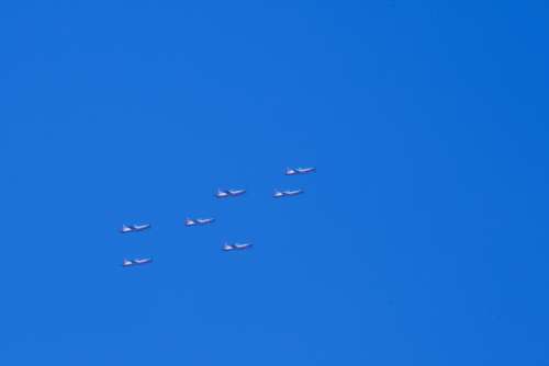 Astra Aircraft Against Blue Sky