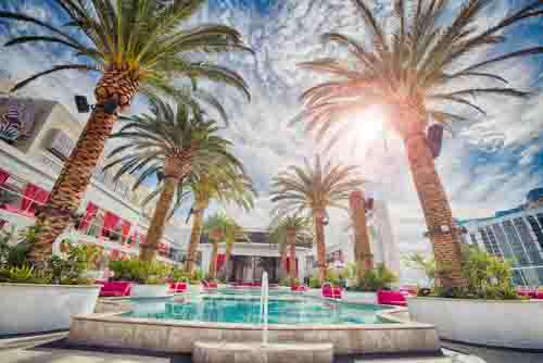 Amazing Pool At Holiday Resort In Las Vegas
