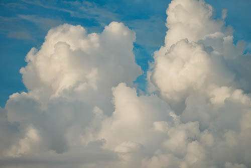 Dramatic cumulonimbus Clouds