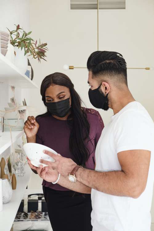Couple Find The Perfect Home Decor Photo