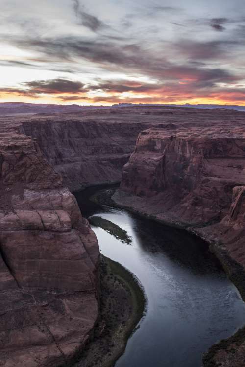 Grand Canyon National Park At Sunset Photo