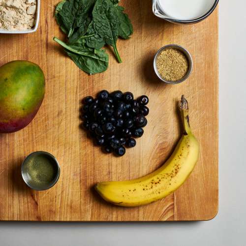 Colorful Ingredients Flat Lay Photo