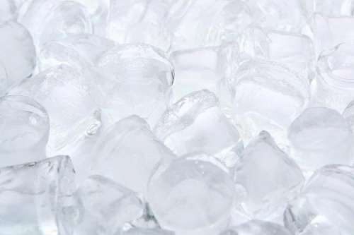 Ice - Field of ice cubes