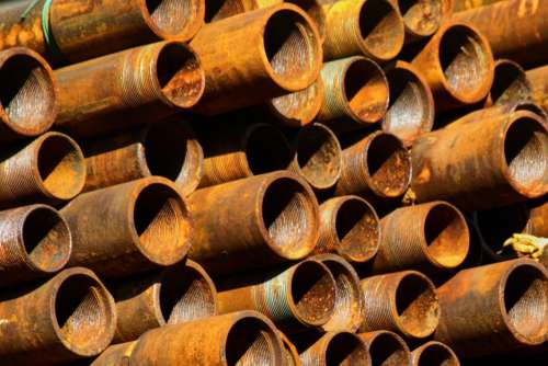 Rusted Pipes Free Photo