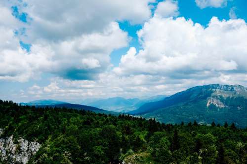 Forests And Mountains For Miles And Miles Photo