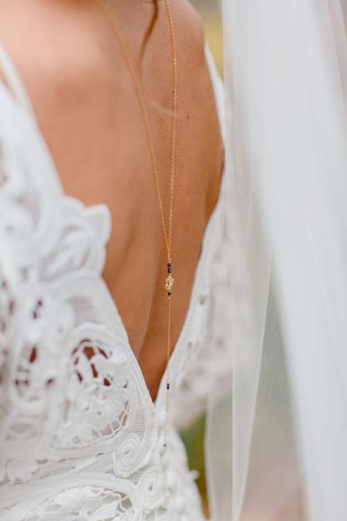 Golden Chain For Bride Photo