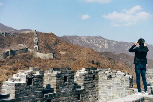 Exploring The Great Wall Of China Photo