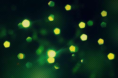 Abstract Background - Green Bokeh