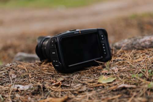 Blackmagic Pocket Cinema Camera 4K with Panasonic Lumix 12-35mm f/2.8