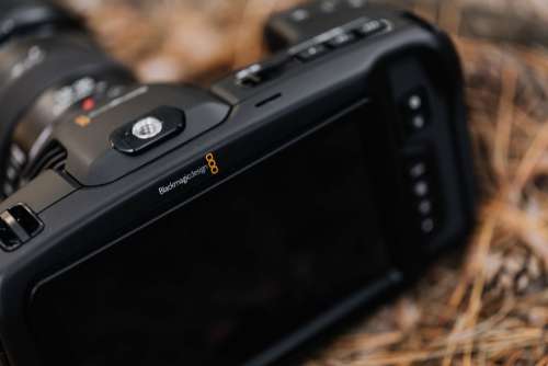 Blackmagic Pocket Cinema Camera 4K with Panasonic Lumix 12-35mm f/2.8