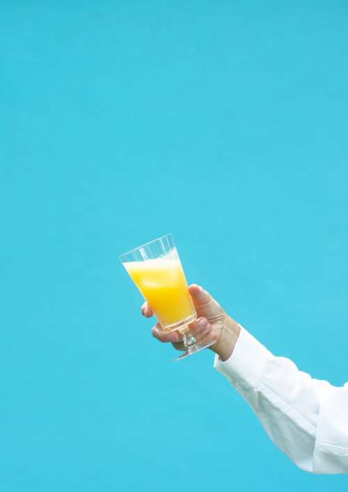 A Full Glass Of Fresh Orange Juice Photo