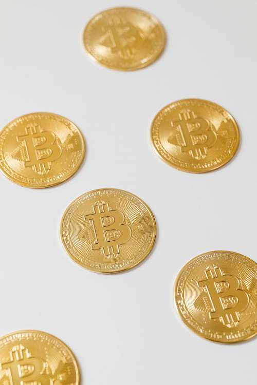 Cryptocurrency Bitcoin coins