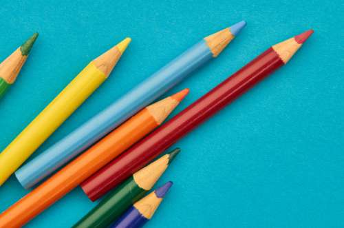 Colorful Pencils Free Photo