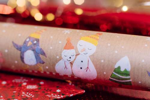 Christmas wrapping paper 2