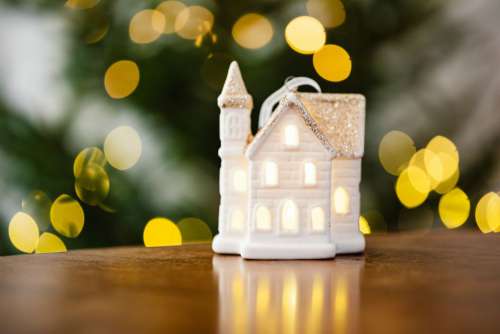 Christmas decorations - gifts - lights - tree