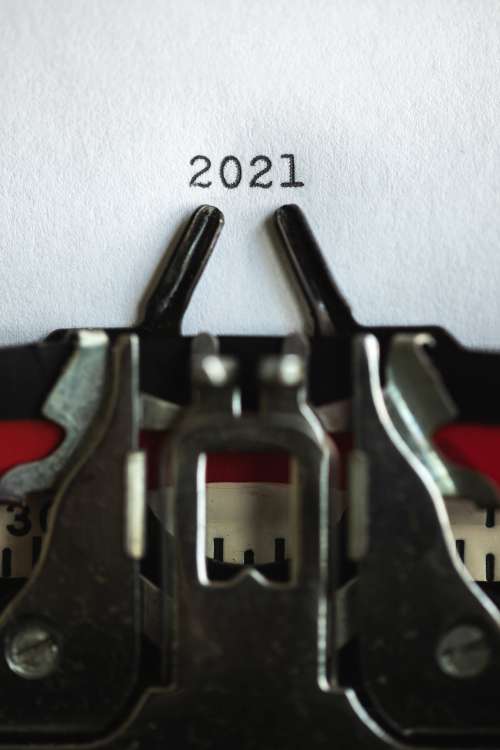 Close Up Of The Numbers 2021 Photo