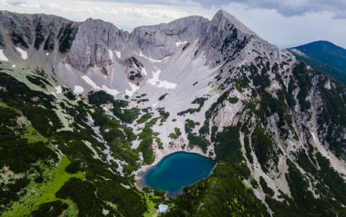 Lake in the mountains