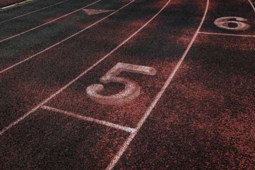 Track Field Background Free Photo