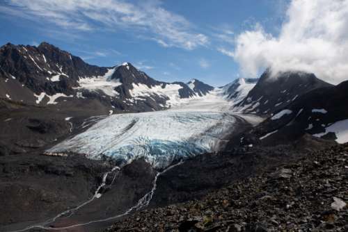 Glacier Mountain Landscape Free Photo