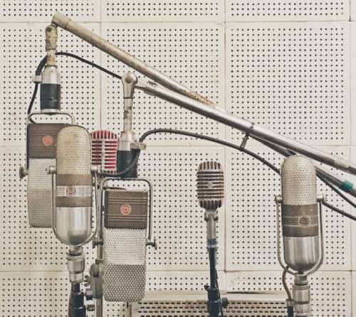 Microphones Studio Recording Free Photo