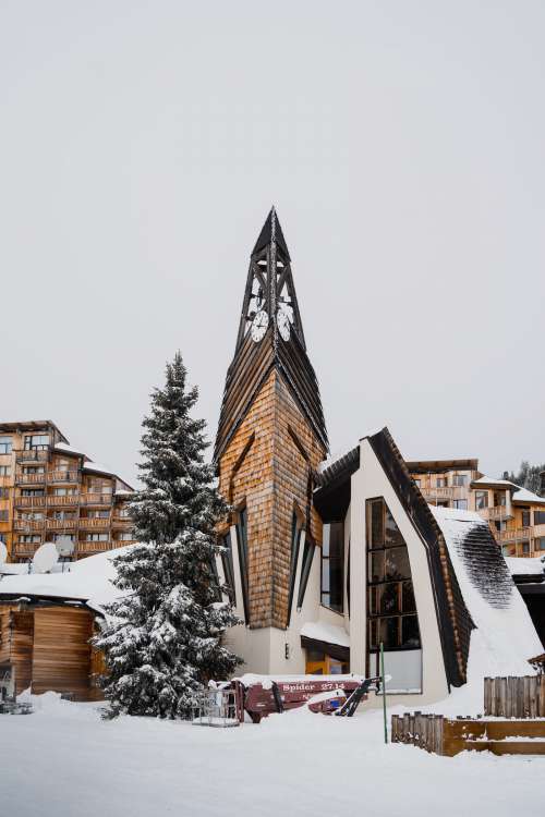 Architecture in snow