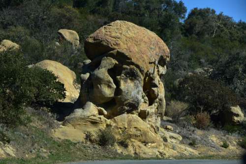 Face In Rock