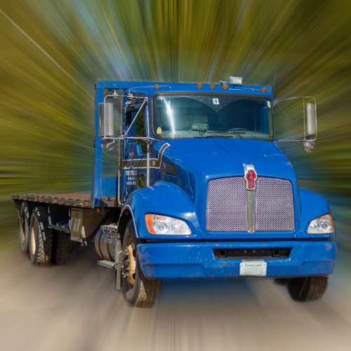 American Blue Truck