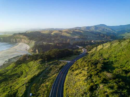 Coastal Pacific Landscape Free Photo