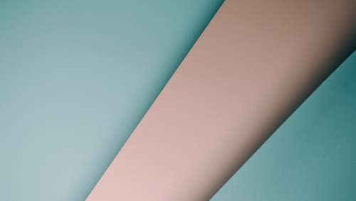 Abstract Image Of Paper In Pink And Blue Stripes Photo