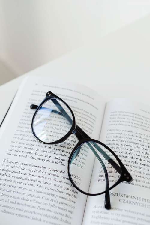 Books - Corrective Glasses - Flowers