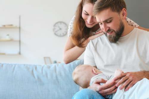 Father Baby Family Free Photo