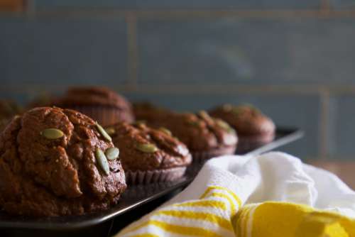 Baked Muffins Food Free Photo
